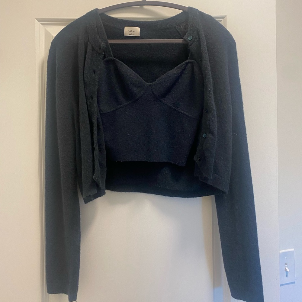 Wilfred Sicily Cardigan and Tank Set